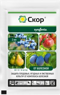 Скор - инструкция применения фунгицида